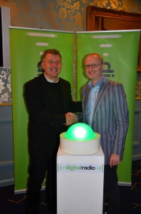William Rogers from UKRD and Ford Ennals from Digital Radio UK